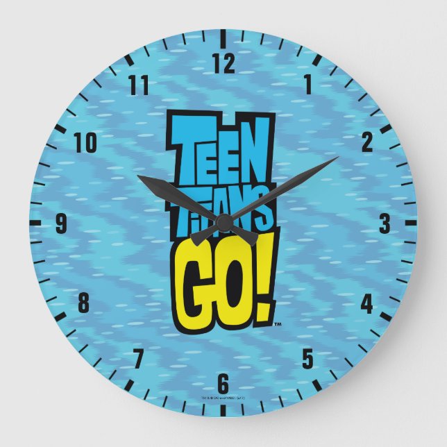 Teen Titans Go! | Logo Große Wanduhr (Vorderseite)