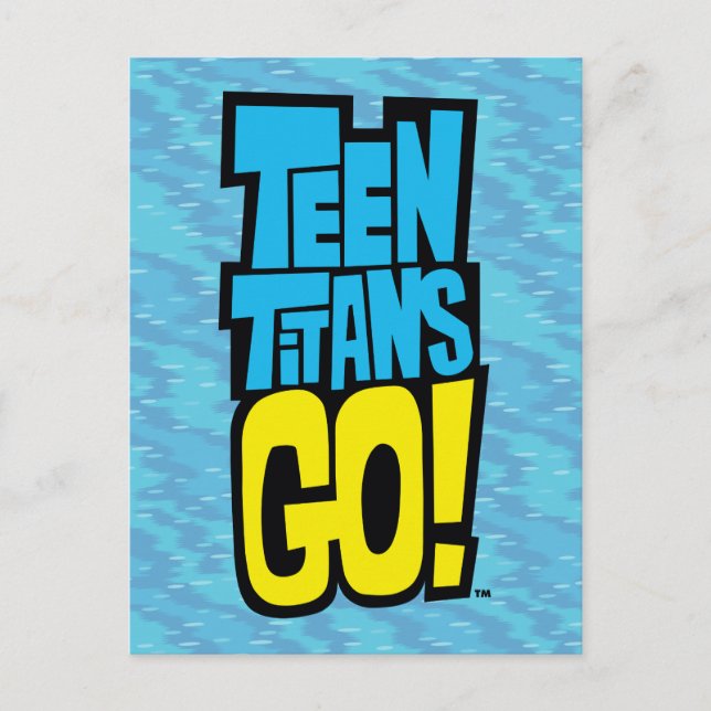 Teen Titans Go! | Logo Postkarte (Vorderseite)