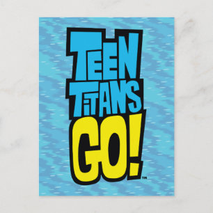 Teen Titans Go!   Logo Postkarte