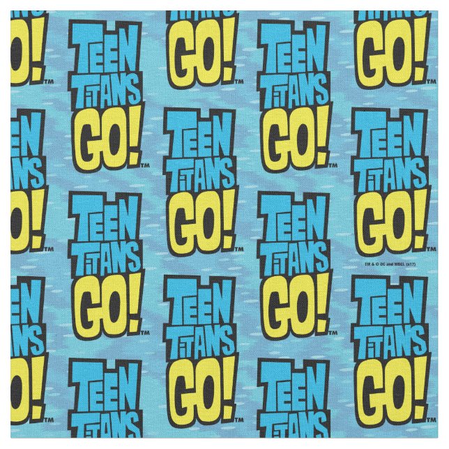 Teen Titans Go! | Logo Stoff (Nahaufnahme)