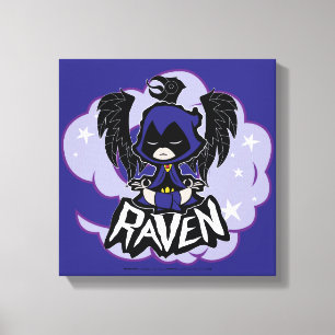 Teen Titans Go!   Raven Attack Leinwanddruck