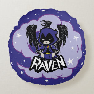 Teen Titans Go! Raven Attack Rundes Kissen