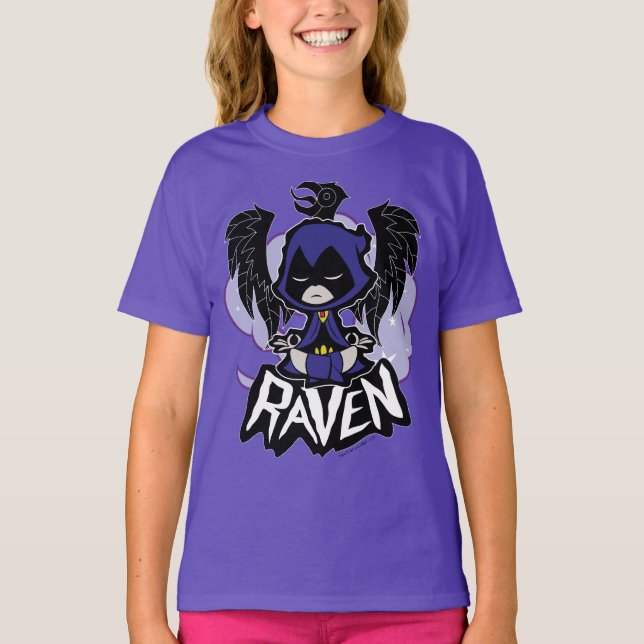 Teen Titans Go! | Raven Attack T-Shirt (Vorderseite)