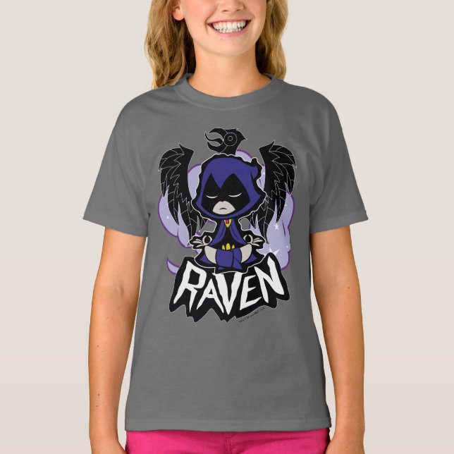 Teen Titans Go! | Raven Attack T-Shirt (Vorderseite)