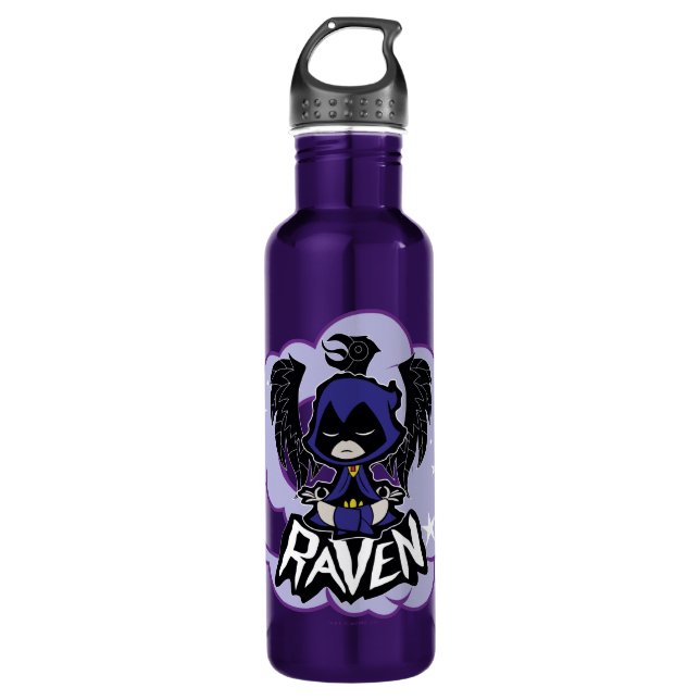 Teen Titans Go! | Raven Attack Trinkflasche (Vorderseite)