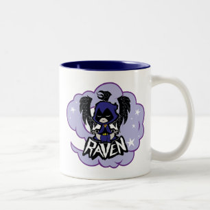 Teen Titans Go!   Raven Attack Zweifarbige Tasse