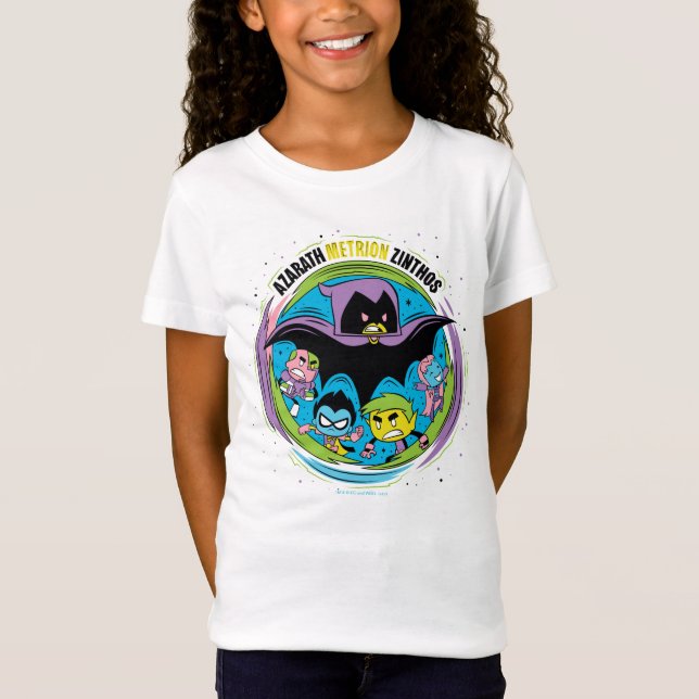 Teen Titans Go! | Raven ‚Azarath Metrion Zinthos‘ T-Shirt (Vorderseite)