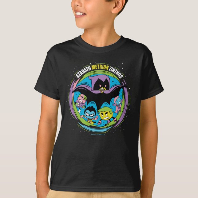 Teen Titans Go! | Raven ‚Azarath Metrion Zinthos‘ T-Shirt (Vorderseite)