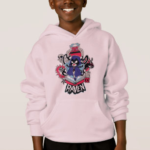 Teen Titans Go!   Raven Demonic Powers Graphic Hoodie