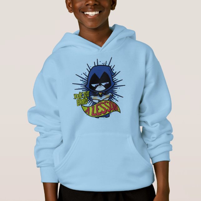 Teen Titans Go! | Raven "Learned A Lesson" Hoodie (Vorderseite)
