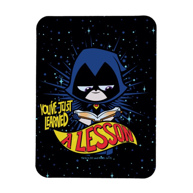 Teen Titans Go! | Raven "Learned A Lesson" Magnet (Vertikal)
