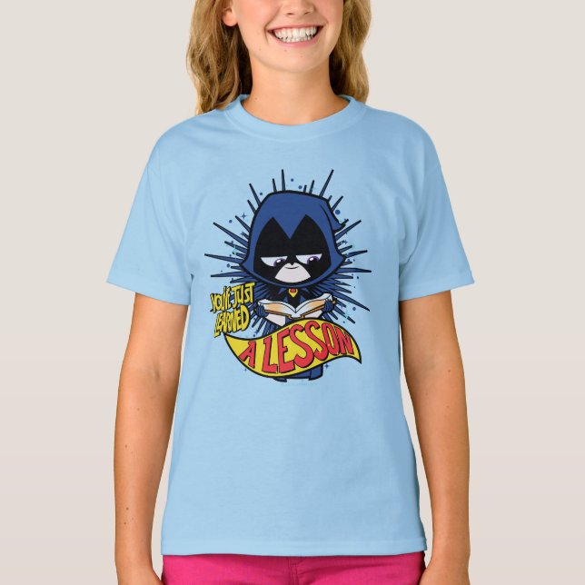 Teen Titans Go! | Raven "Learned A Lesson" T-Shirt (Vorderseite)
