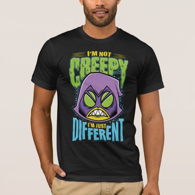 Teen Titans Go! | Raven "Nicht kreativ Ich bin and T-Shirt (Vorderseite)