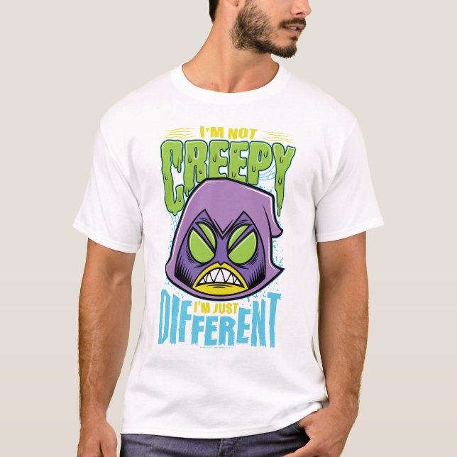 Teen Titans Go! | Raven "Nicht kreativ Ich bin and T-Shirt (Vorderseite)