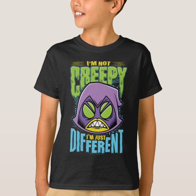 Teen Titans Go! | Raven "Nicht kreativ Ich bin and T-Shirt (Vorderseite)