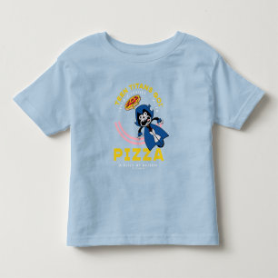 Teen Titans Go! Raven "Truth Justice Pizza" Kleinkind T-shirt