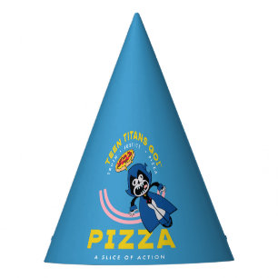 Teen Titans Go! Raven "Truth Justice Pizza" Partyhütchen