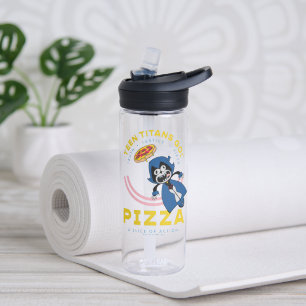 Teen Titans Go! Raven "Truth Justice Pizza" Trinkflasche