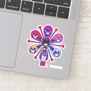 Teen Titans Go!   Raven's Emoticlones Aufkleber