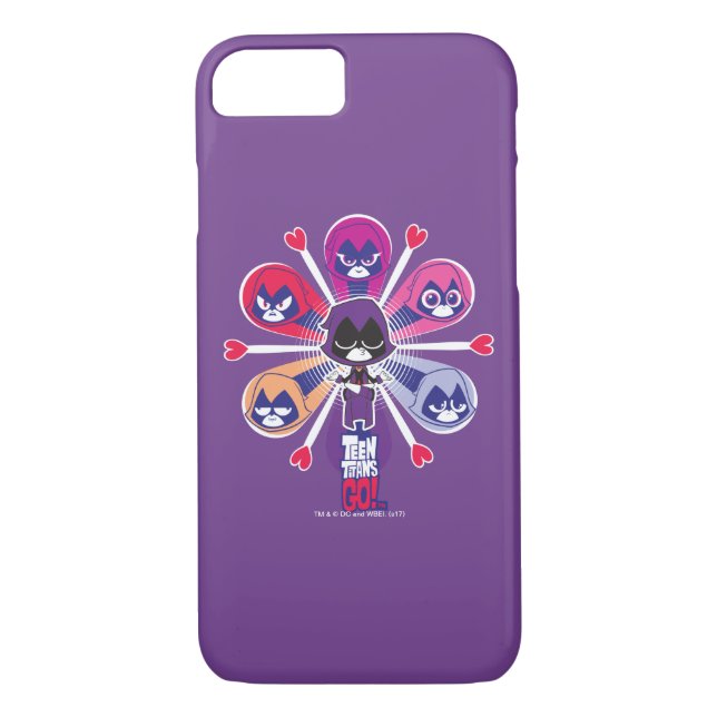 Teen Titans Go! | Raven's Emoticlones Case-Mate iPhone Hülle (Rückseite)