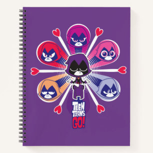 Teen Titans Go!   Raven's Emoticlones Notizbuch