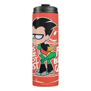 Teen Titans Go!   Robin Hintern Scooty Buns Thermosbecher
