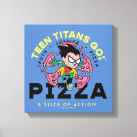 Teen Titans Go! Robin "Truth Justice Pizza"