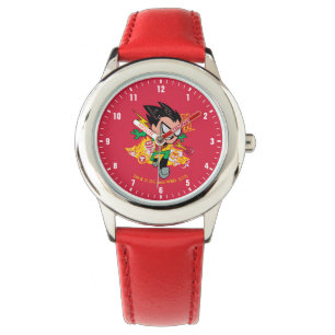 Teen Titans Go!   Robin's Arsenal Graphic Armbanduhr