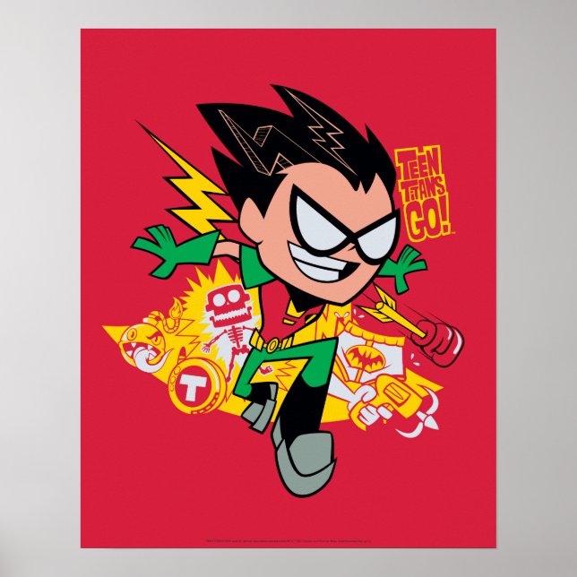 Teen Titans Go! | Robin's Arsenal Graphic Poster (Vorne)