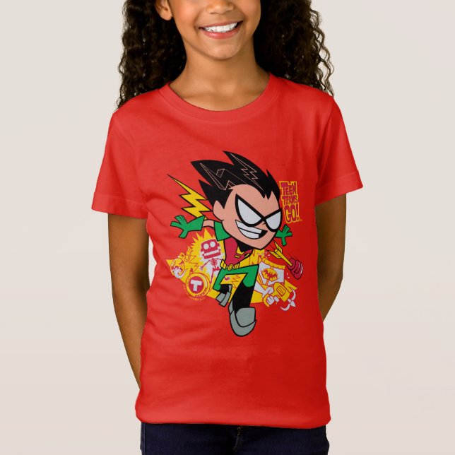 Teen Titans Go! | Robin's Arsenal Graphic T-Shirt (Vorderseite)
