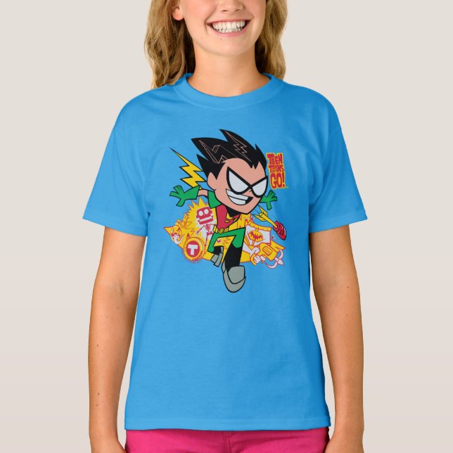 Teen Titans Go! | Robin's Arsenal Graphic T-Shirt (Vorderseite)
