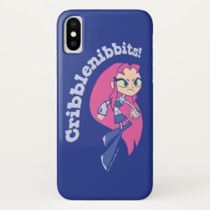 Teen Titans Go!   Starfire "Cribblenibbits" iPhone X Hülle