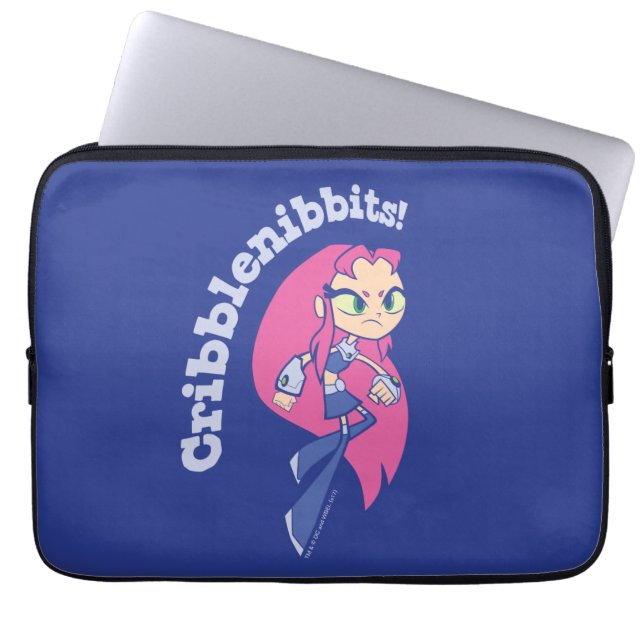 Teen Titans Go! | Starfire "Cribblenibbits" Laptopschutzhülle (Vorderseite)