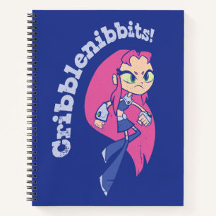 Teen Titans Go! Starfire "Cribblenibbits!" Notizbuch
