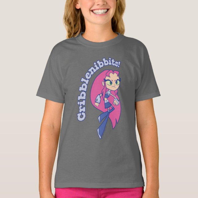 Teen Titans Go! | Starfire "Cribblenibbits" T-Shirt (Vorderseite)