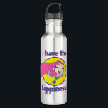 Teen Titans Go! | Starfire "Ich habe das Glück" Edelstahlflasche<br><div class="desc">Starfire feiert ihre wunderbare Stimmung in dieser bezaubernden Grafik, die lautet: "Ich habe das Glück!" in lila und rosa Text. Hol deine Teen Titans los! Starfire Grafik auf einem Shirt, Tote Tasche, Tasse, oder einem Ihrer Lieblings-Zazzle-Produkte! Sie können die Farbe und den Stil Ihrer Produkte in den Stiloptionen ändern, die...</div>