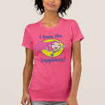 Teen Titans Go! | Starfire "Ich habe das Glück" T-Shirt<br><div class="desc">Starfire feiert ihre wunderbare Stimmung in dieser bezaubernden Grafik, die lautet: "Ich habe das Glück!" in lila und rosa Text. Hol deine Teen Titans los! Starfire Grafik auf einem Shirt, Tote Tasche, Tasse, oder einem Ihrer Lieblings-Zazzle-Produkte! Sie können die Farbe und den Stil Ihrer Produkte in den Stiloptionen ändern, die...</div>