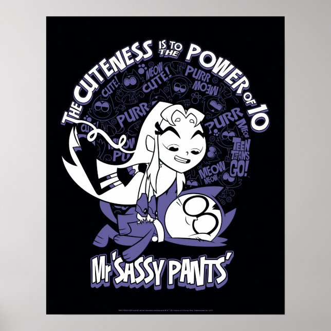 Teen Titans Go! | Starfire & Mr. Sassy Pants Poster (Vorne)