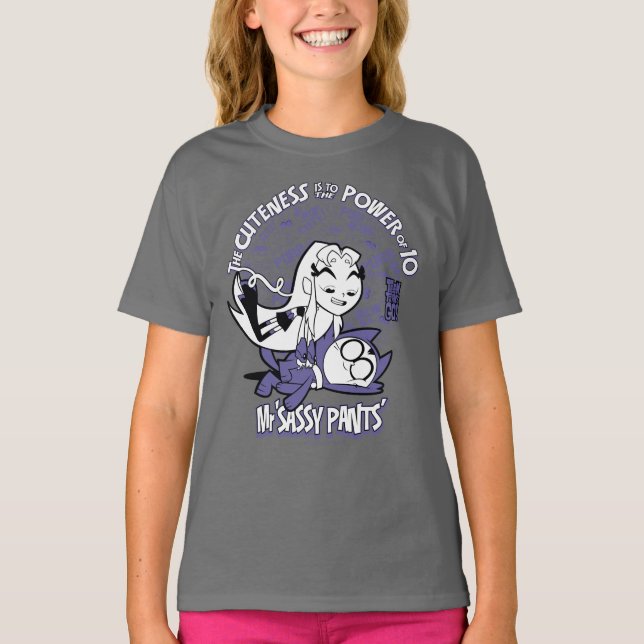 Teen Titans Go! | Starfire & Mr. Sassy Pants T-Shirt (Vorderseite)