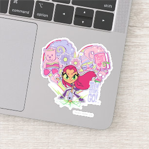 Teen Titans Go! Starfire's Heart Punch Graphic Aufkleber