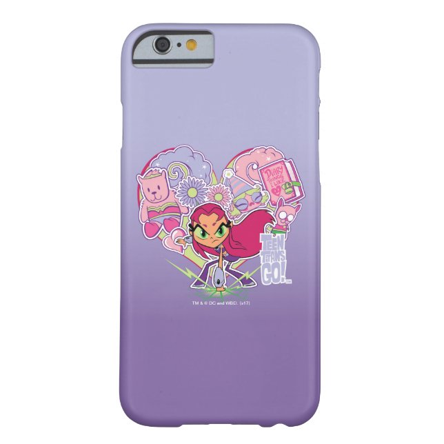 Teen Titans Go! | Starfire's Heart Punch Graphic Case-Mate iPhone Hülle (Rückseite)