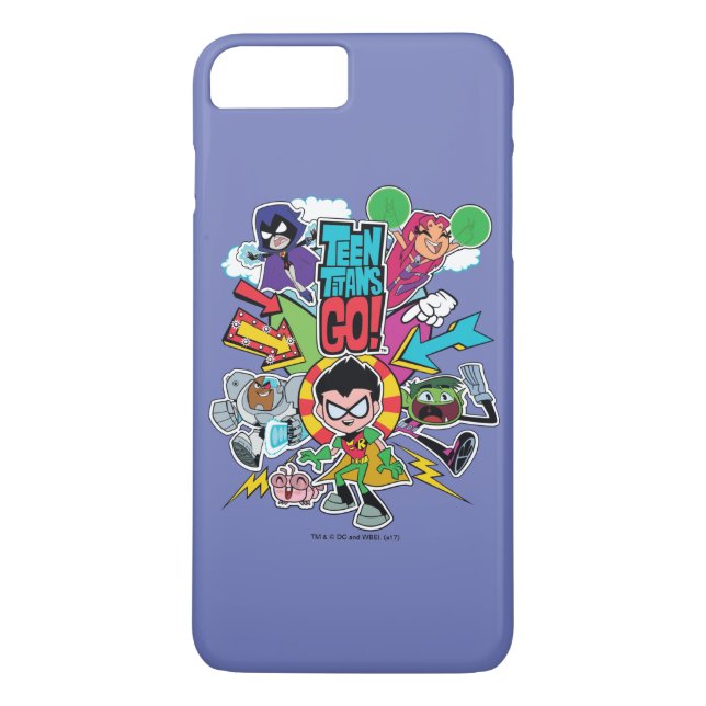 Teen Titans Go! | Team Arrow Graphic Case-Mate iPhone Hülle (Rückseite)