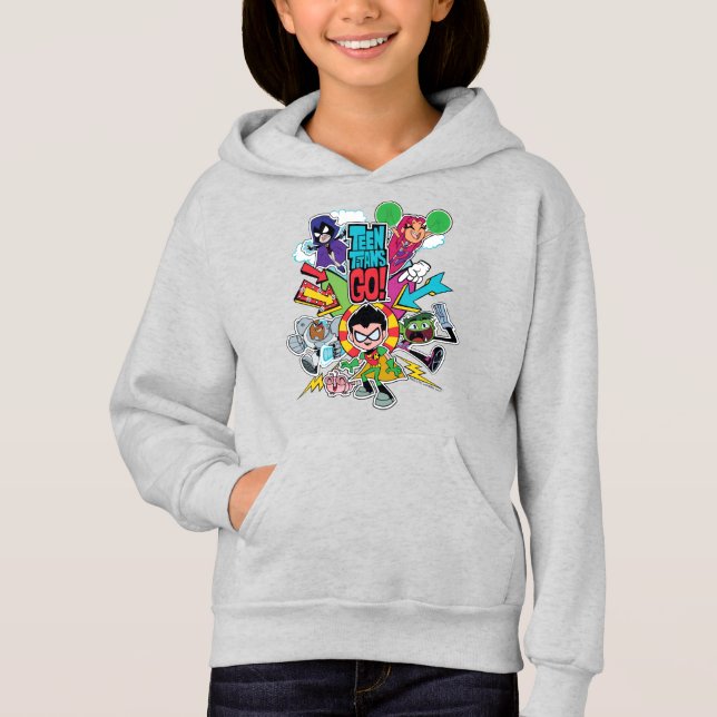 Teen Titans Go! | Team Arrow Graphic Hoodie (Vorderseite)