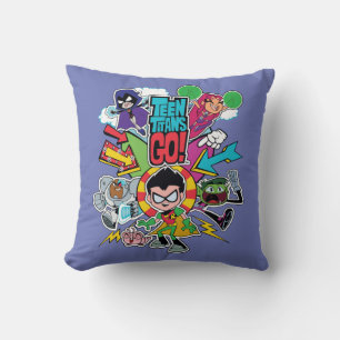 Teen Titans Go!   Team Arrow Graphic Kissen