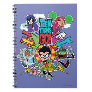 Teen Titans Go! Team Arrow Graphic Notizblock