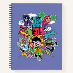 Teen Titans Go!   Team Arrow Graphic Notizbuch