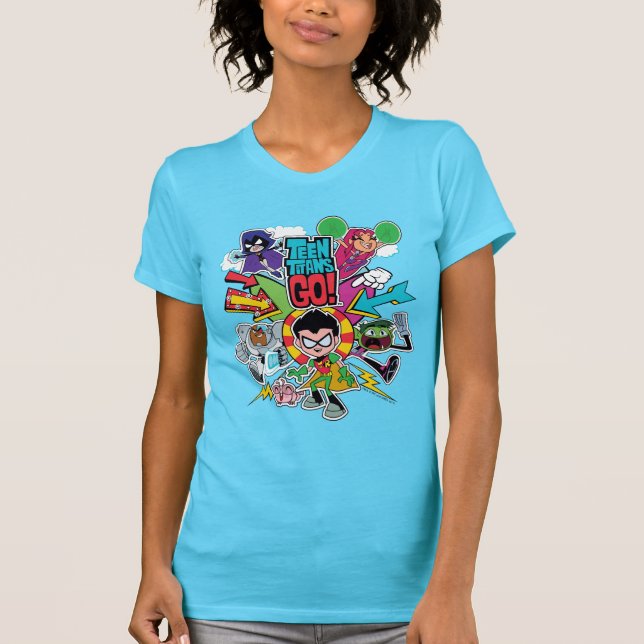 Teen Titans Go! | Team Arrow Graphic T-Shirt (Vorderseite)