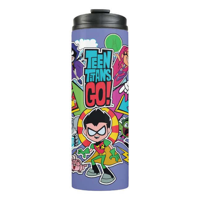 Teen Titans Go! | Team Arrow Graphic Thermosbecher (Vorderseite)