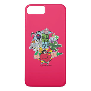 Teen Titans Go!   Team Group Graphic Case-Mate iPhone Hülle