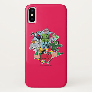 Teen Titans Go!   Team Group Graphic Case-Mate iPhone Hülle